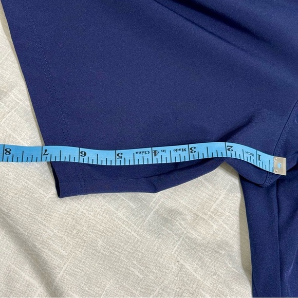 Fabletics Men Navy Blue Casual Athletic Shorts Sz XL - Picture 9 of 9